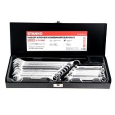 CS111016B Набор ключей комбинированных 16 предметов в кейсе (6-24 мм)